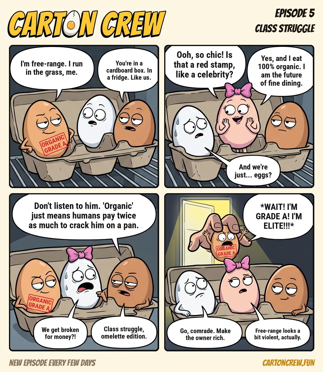 Carton Crew episode 5: Class Struggle